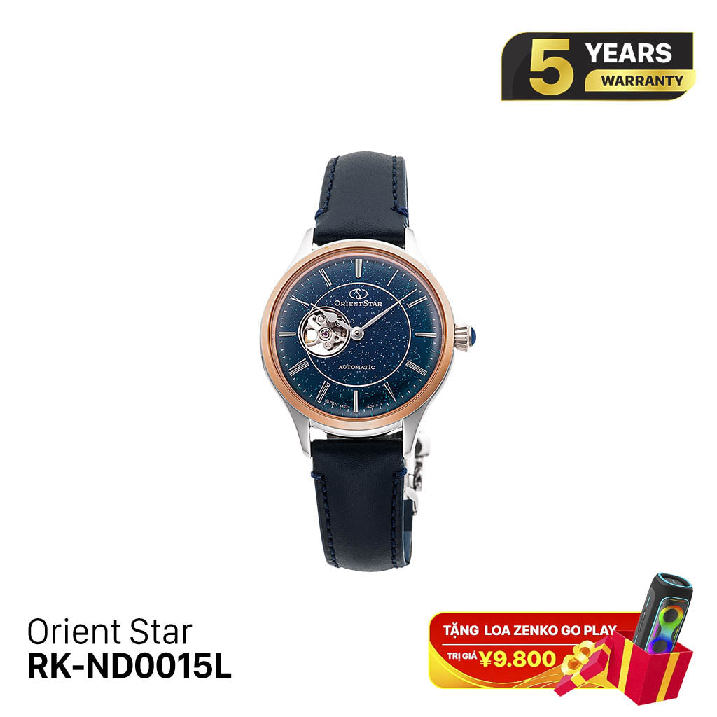 Jam Tangan Mekanik Wanita Orient Star Classic Semi-Skeleton RK-ND0015L (Versi Pasar Domestik) 