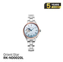 Jam tangan mekanik wanita Orient Star Moving Blue RK-ND0020L - Edisi terbatas 180 buah - Menerima pesanan 