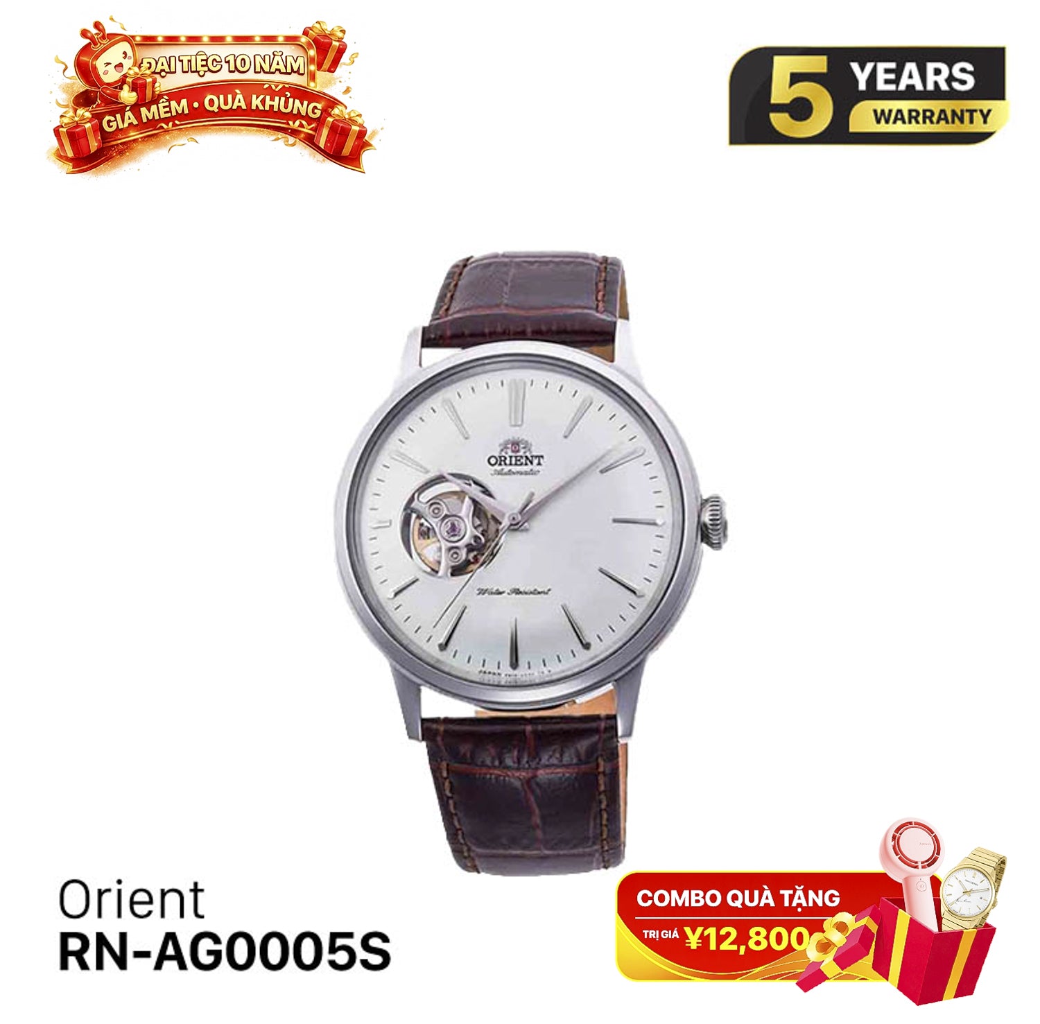Jam Tangan Mekanik Orient Bambino RN-AG0005S 