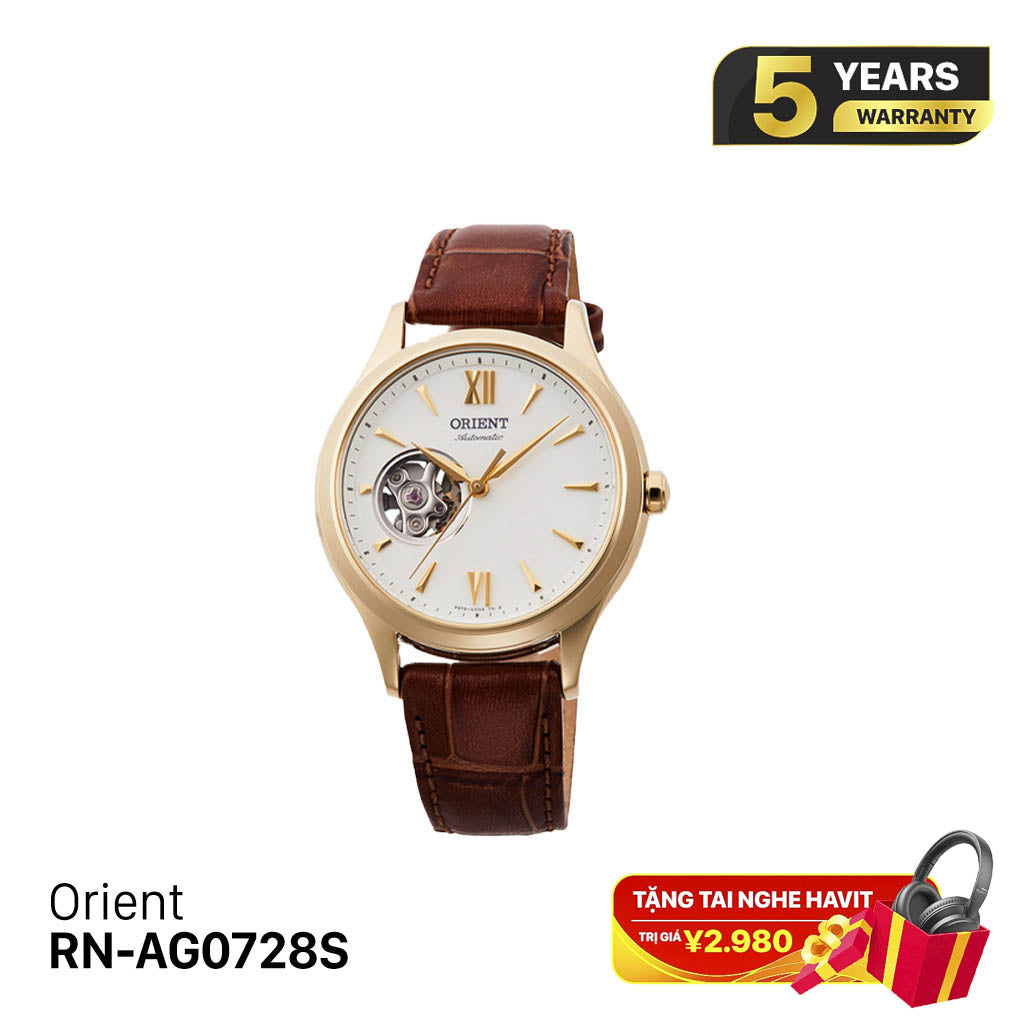 Jam tangan mekanik wanita Orient Classic RN-AG0728S 