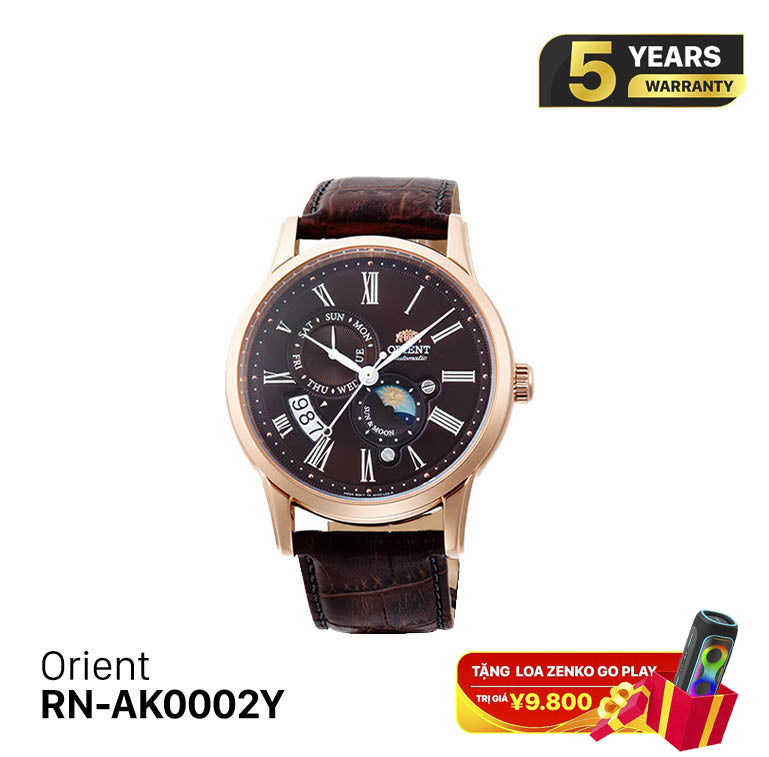 Jam Tangan Mekanik Orient Sun Moon Gen 3 RN-AK0002Y 