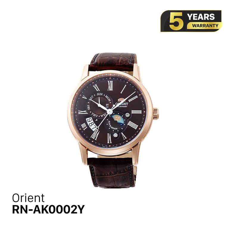 Jam Tangan Mekanik Orient Sun Moon Gen 3 RN-AK0002Y 