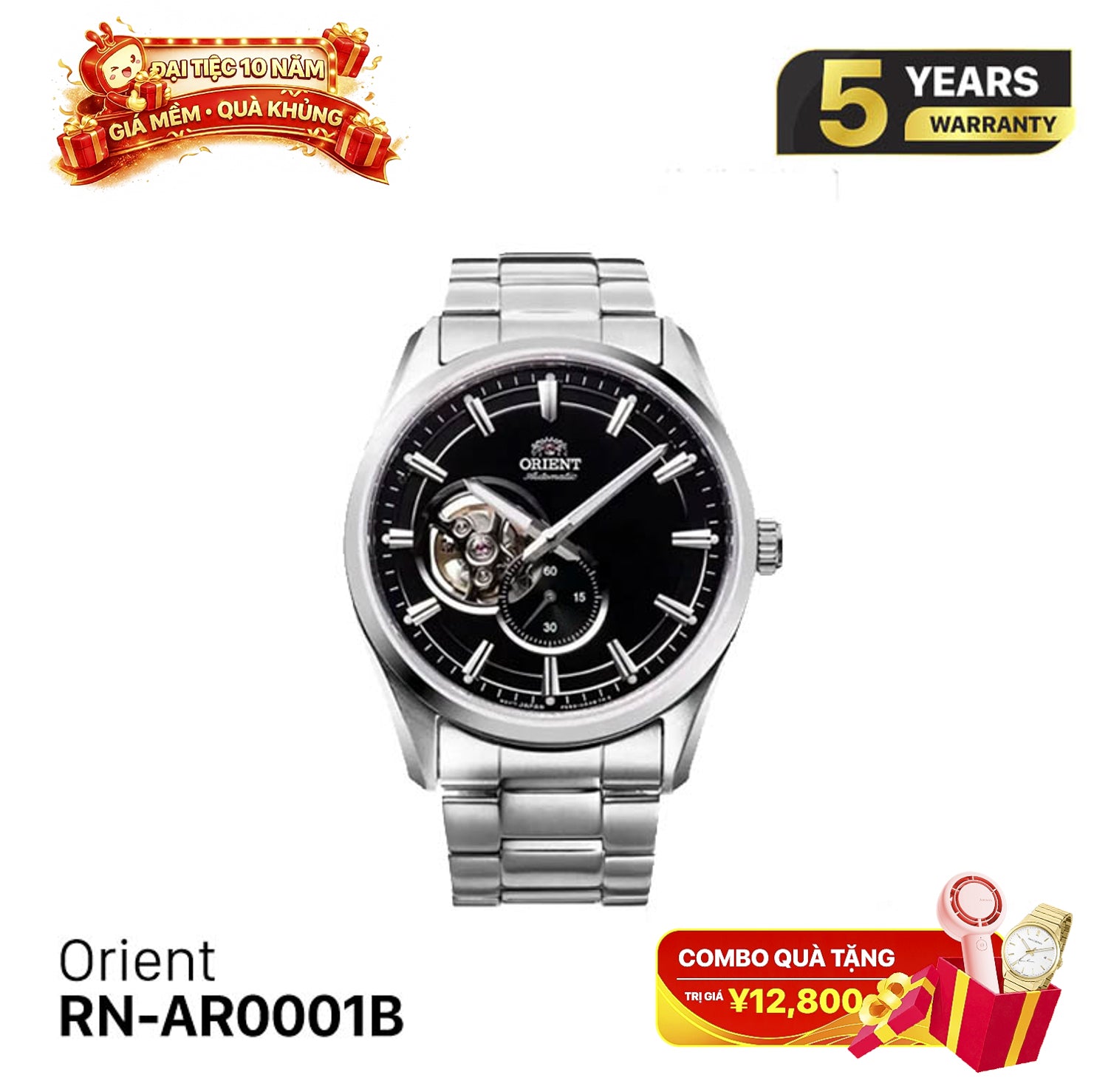 Jam Tangan Mekanik Orient Small Seconds RN-AR0001B 