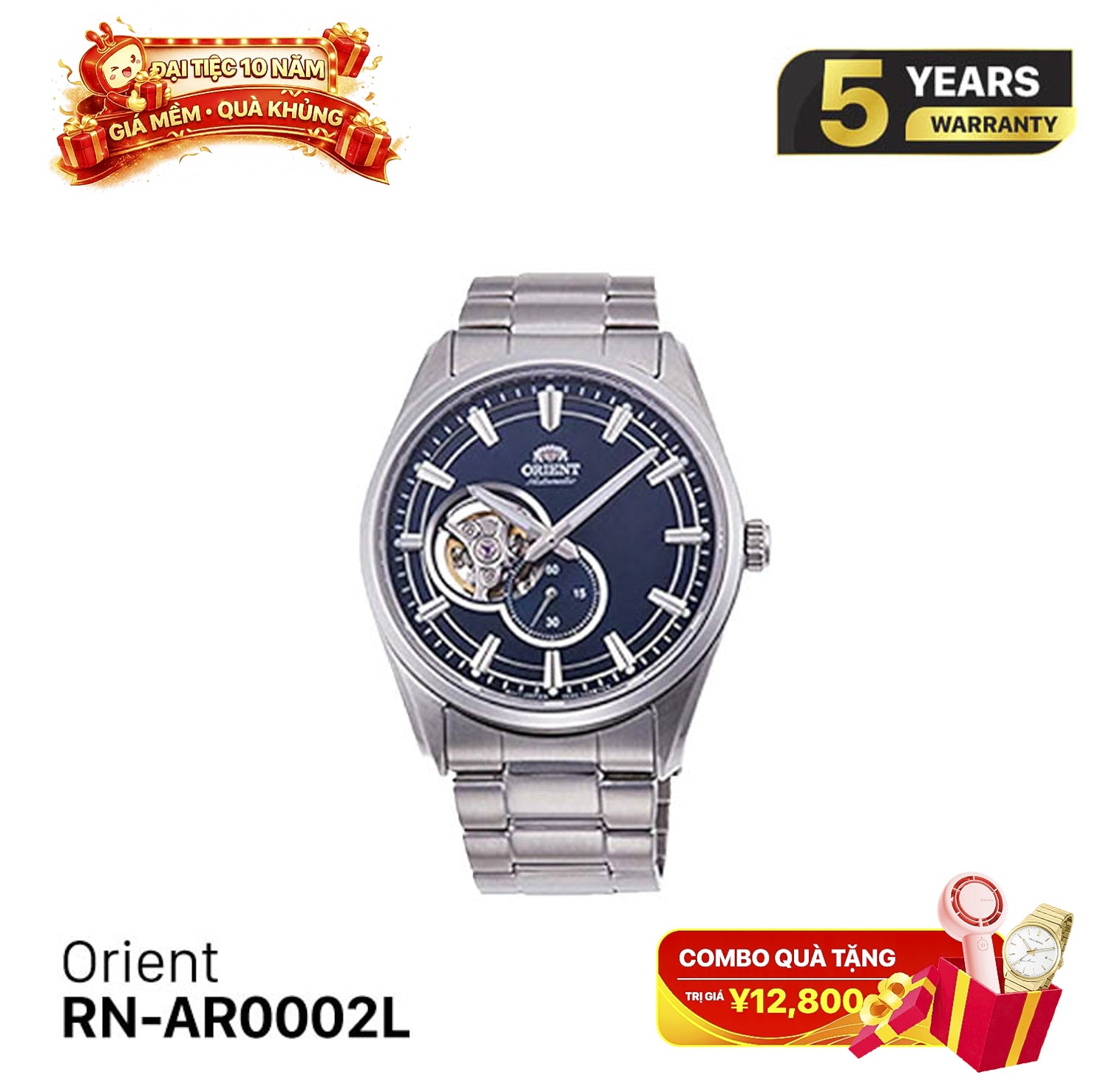 Jam Tangan Mekanik Orient Small Seconds RN-AR0002L 