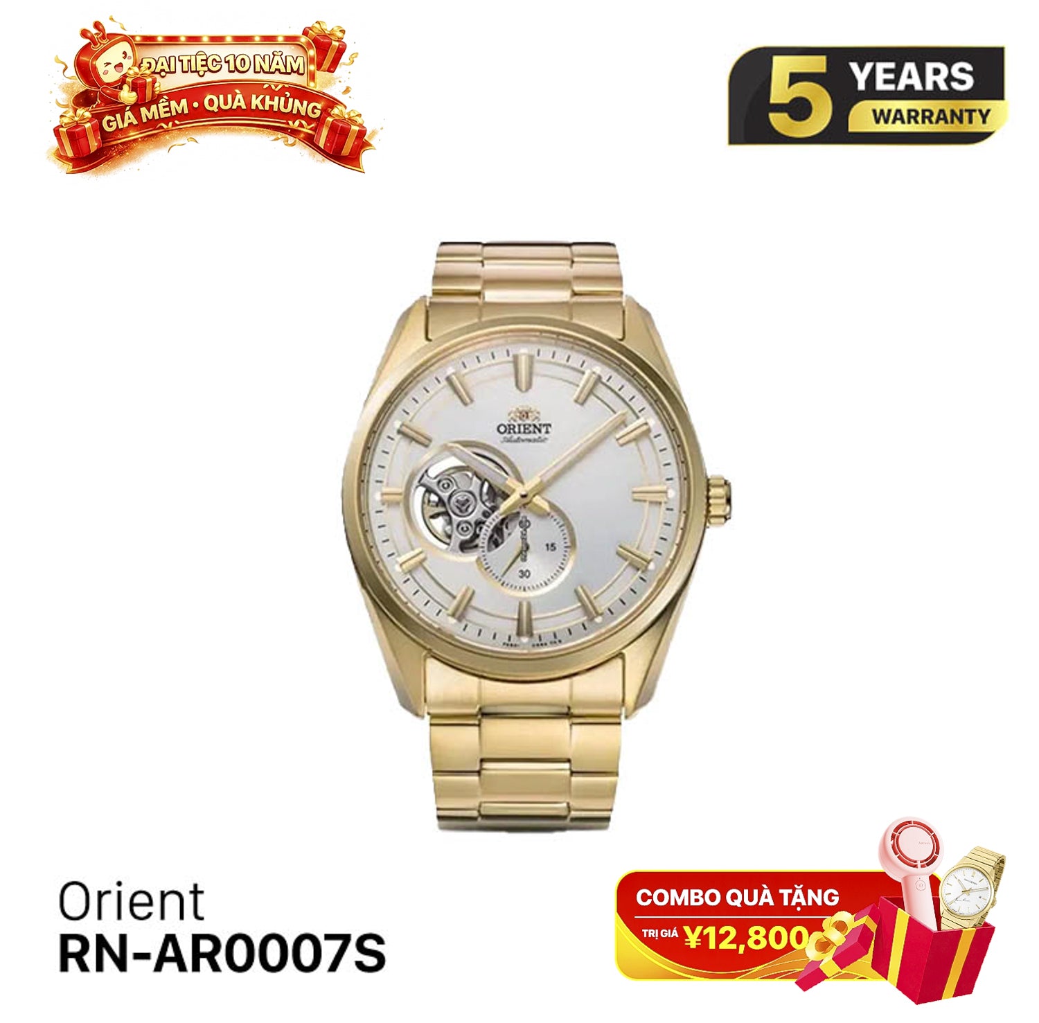 Jam Tangan Mekanik Orient Small Seconds RN-AR0007S 