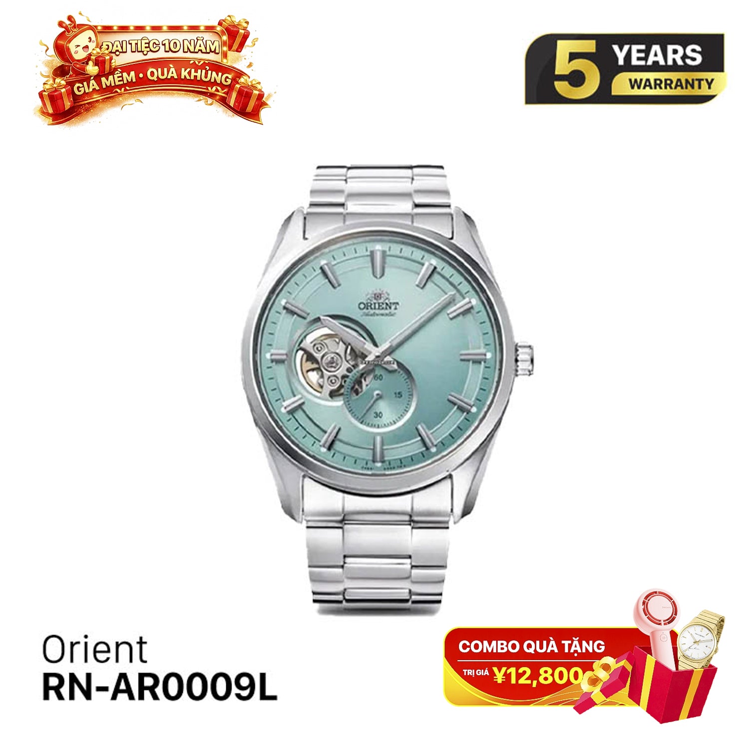 Jam Tangan Mekanik Orient Small Seconds RN-AR0009L 