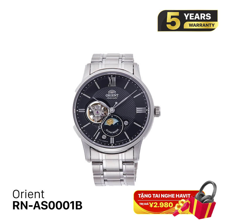 Jam Tangan Mekanik Orient Sun Moon Gen 4 RN-AS0001B 