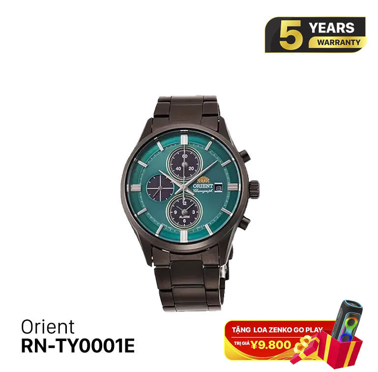 Jam Tangan Orient Chronograph RN-TY0001E Bertenaga Surya 