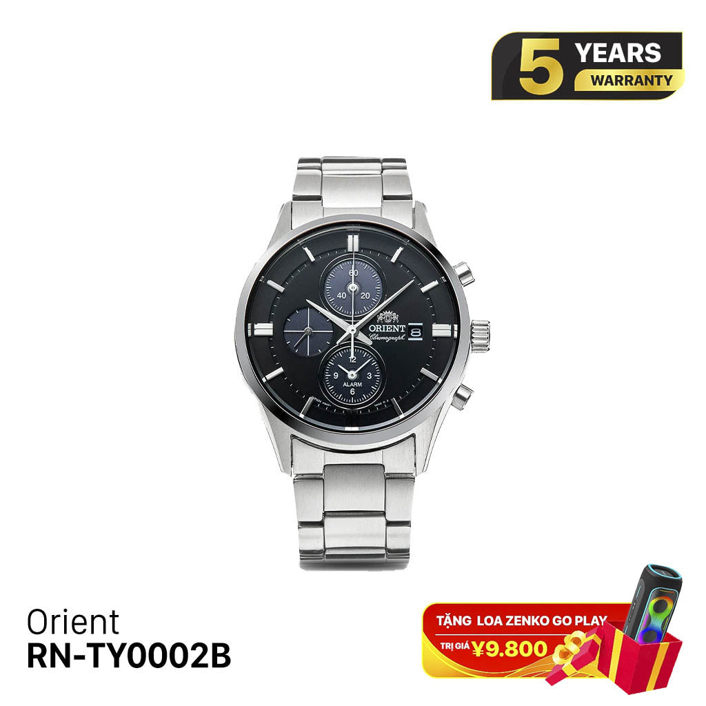 Jam Tangan Orient Chronograph RN-TY0002B Bertenaga Surya - Menerima Pesanan 