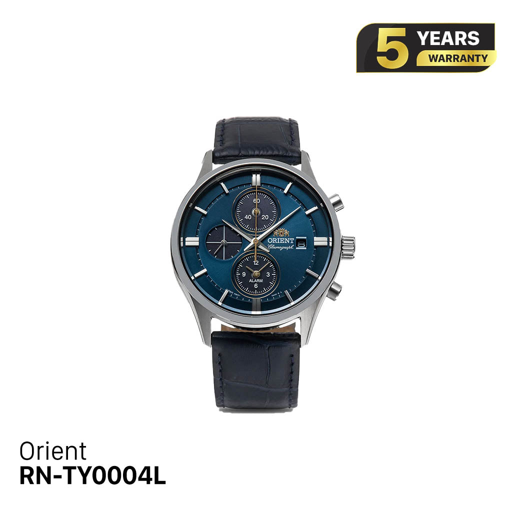Jam Tangan Orient Chronograph RN-TY0004L Bertenaga Surya - Menerima Pesanan 