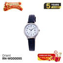Jam Tangan Wanita Bertenaga Surya Orient iO Natural & Plain RN-WG0009S 