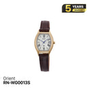 Jam Tangan Wanita Bertenaga Surya Orient iO Natural & Plain RN-WG0013S 