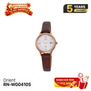 Jam Tangan Wanita Bertenaga Surya Orient iO Natural & Plain RN-WG0410S 
