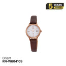 Jam Tangan Wanita Bertenaga Surya Orient iO Natural & Plain RN-WG0410S 