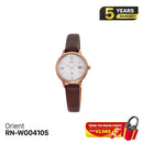 Jam Tangan Wanita Bertenaga Surya Orient iO Natural & Plain RN-WG0410S 