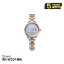 Jam Tangan Wanita Bertenaga Surya Orient iO Natural & Plain RN-WG0415A - Menerima Pesanan 