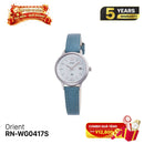 Jam Tangan Wanita Bertenaga Surya Orient iO Natural & Plain RN-WG0417S 