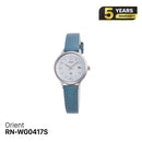 Jam Tangan Wanita Bertenaga Surya Orient iO Natural & Plain RN-WG0417S 