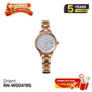 Jam Tangan Wanita Bertenaga Surya Orient iO Natural & Plain RN-WG0419S - Menerima Pesanan 