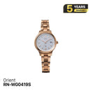 Jam Tangan Wanita Bertenaga Surya Orient iO Natural & Plain RN-WG0419S - Menerima Pesanan 