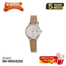 Jam Tangan Wanita Bertenaga Surya Orient iO Natural & Plain RN-WG0420S 