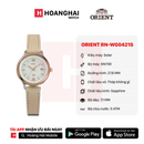 Jam Tangan Wanita Bertenaga Surya Orient iO Natural & Plain RN-WG0421S 