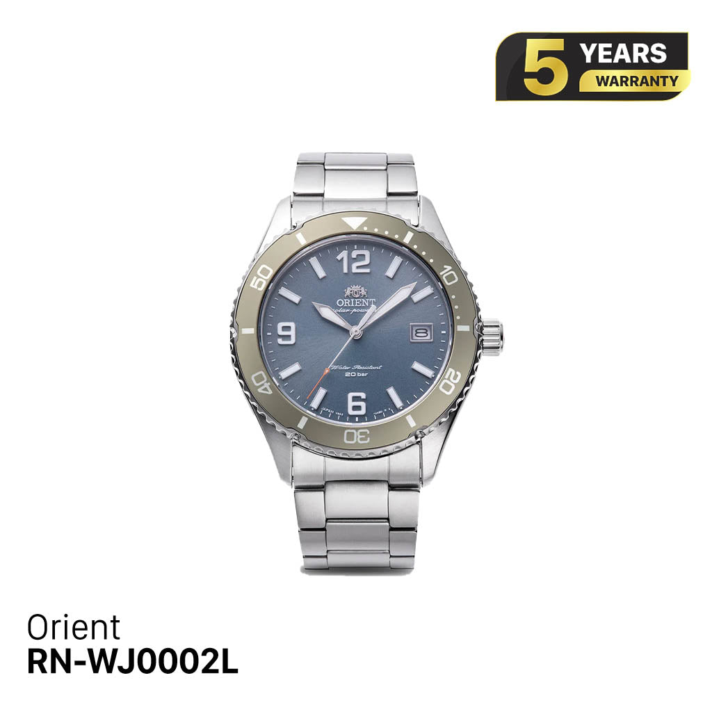 Jam Tangan Bertenaga Surya Orient Mako 40 RN-WJ0002L - Menerima Pesanan 