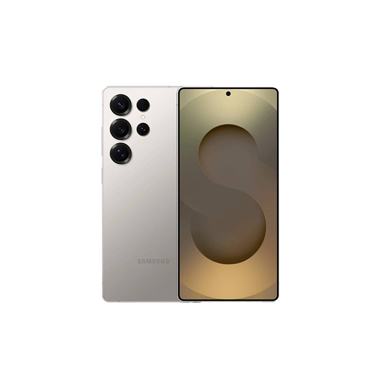 Samsung Galaxy S25 Ultra baru, lengkap dengan kotak aslinya. 