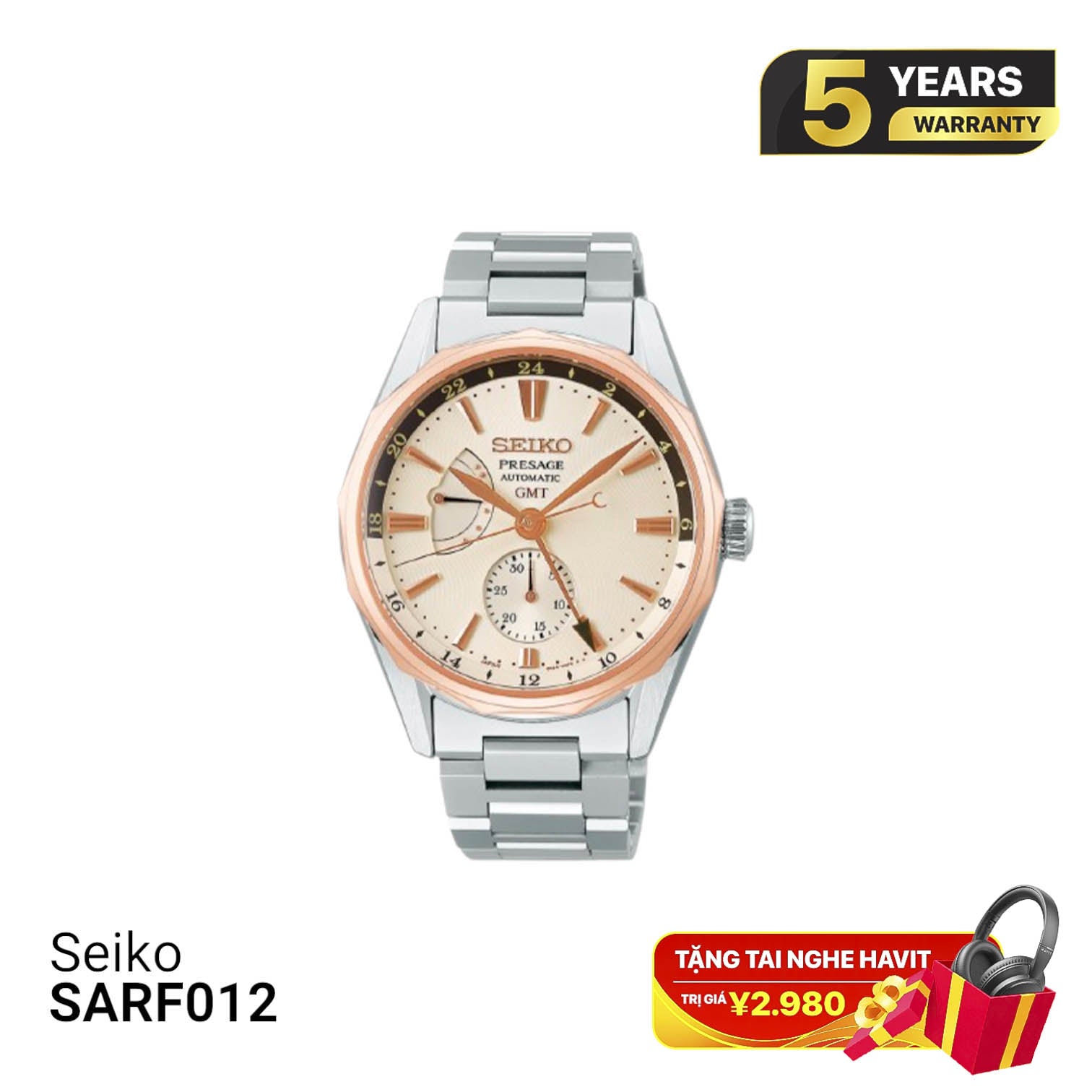 Jam Tangan Mekanik Seiko Presage Ocean Traveler Series SARF012 - Menerima Pesanan 