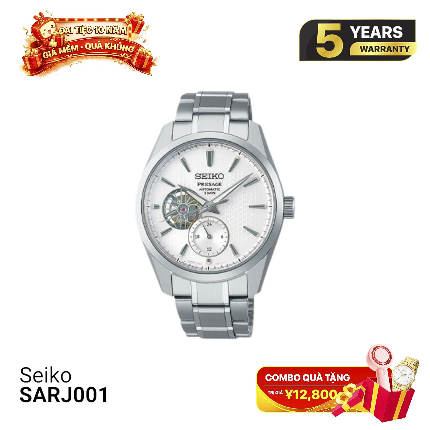 Jam Tangan Mekanik Seiko Presage Sharp Edged Series SARJ001 - Menerima Pesanan 