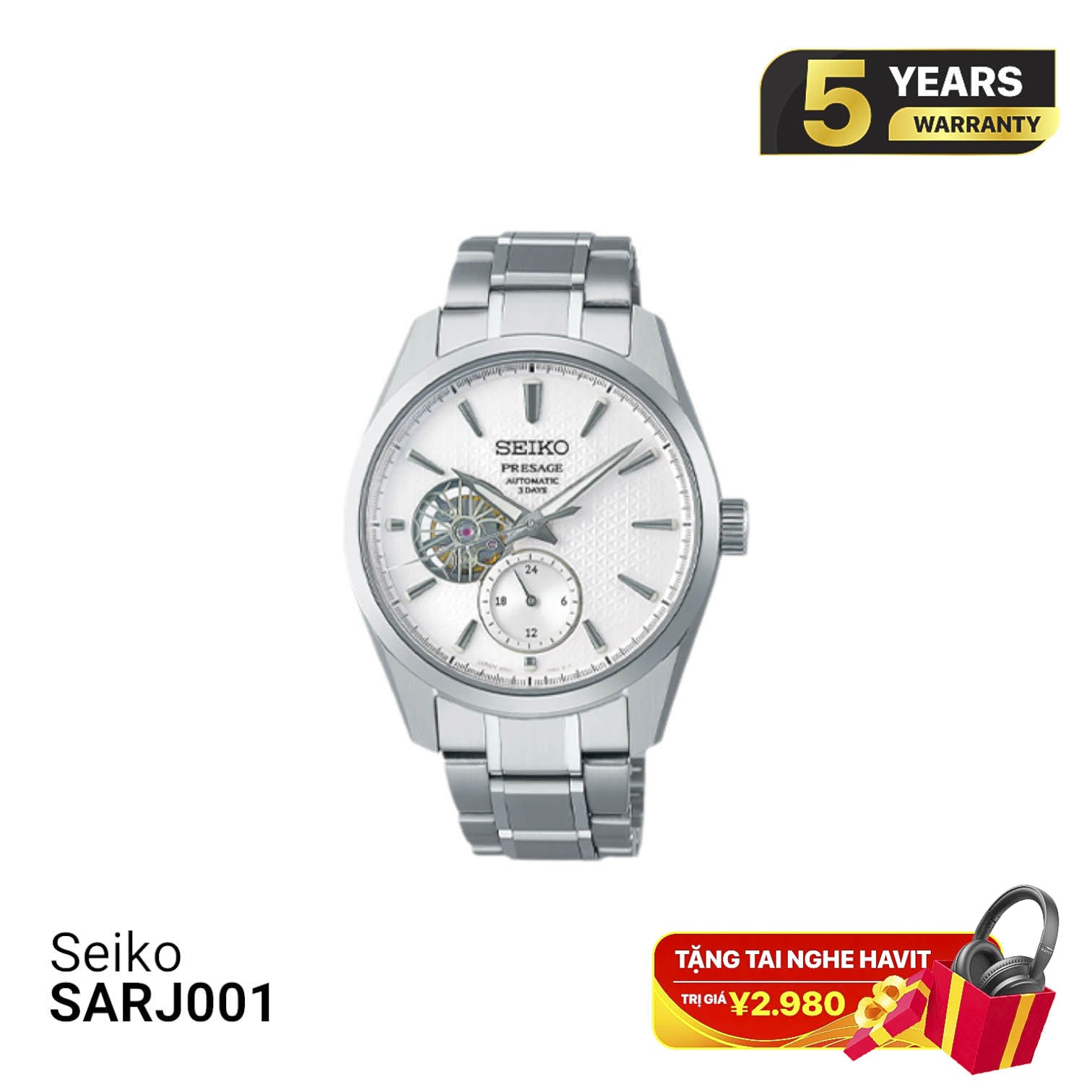 Jam Tangan Mekanik Seiko Presage Sharp Edged Series SARJ001 - Menerima Pesanan 