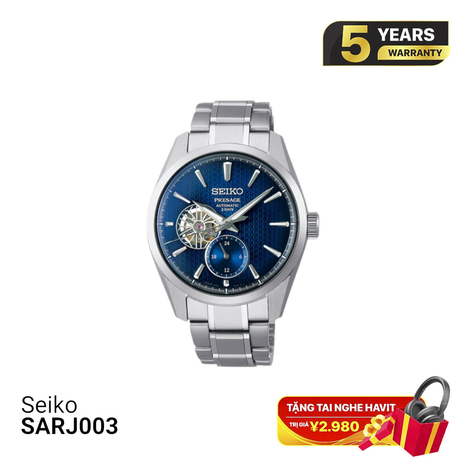 Jam Tangan Mekanik Seiko Presage Sharp Edged Series SARJ003 - Menerima Pesanan 