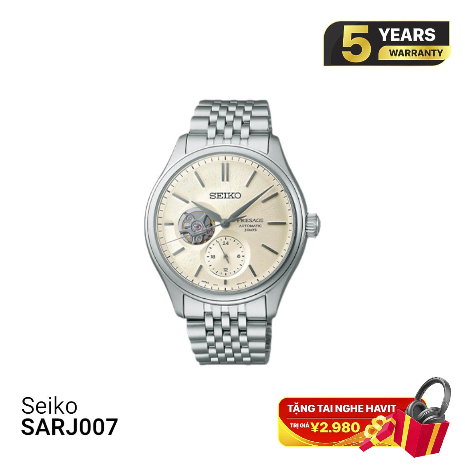 Jam Tangan Mekanik Seiko Presage Classic Series SARJ007 - Menerima Pesanan 