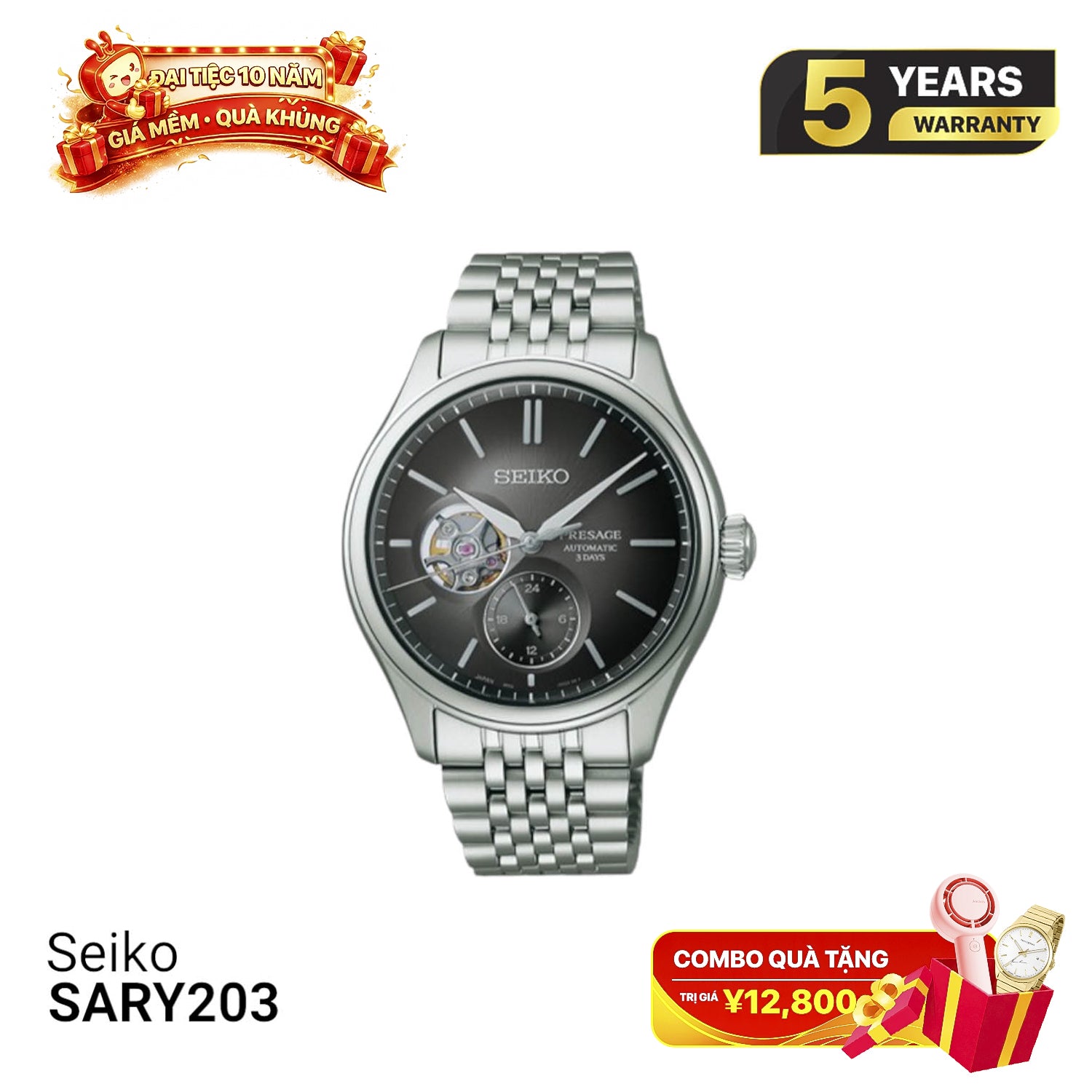 Jam Tangan Mekanik Seiko Presage Classic Series SARJ009 - Menerima Pesanan 