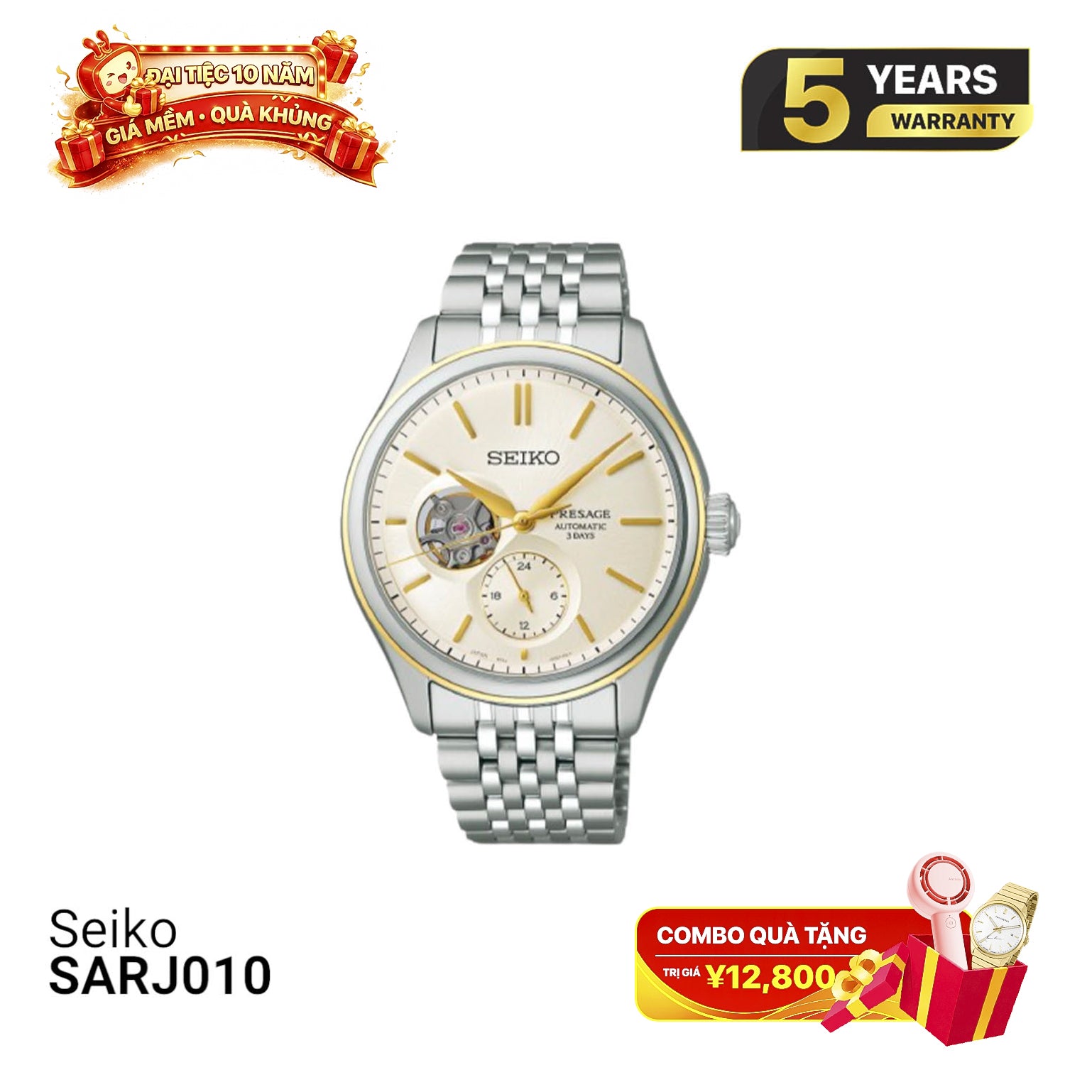Jam Tangan Mekanik Seiko Presage Classic Series SARJ010 - Menerima Pesanan 