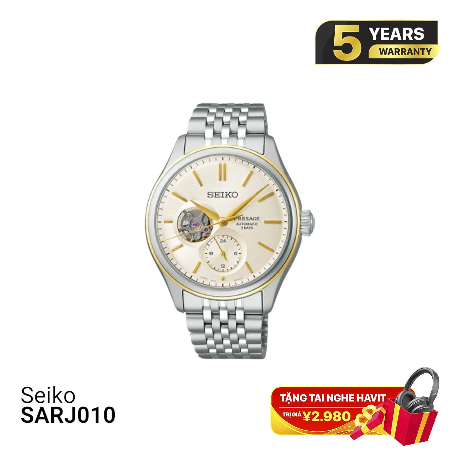 Jam Tangan Mekanik Seiko Presage Classic Series SARJ010 - Menerima Pesanan 