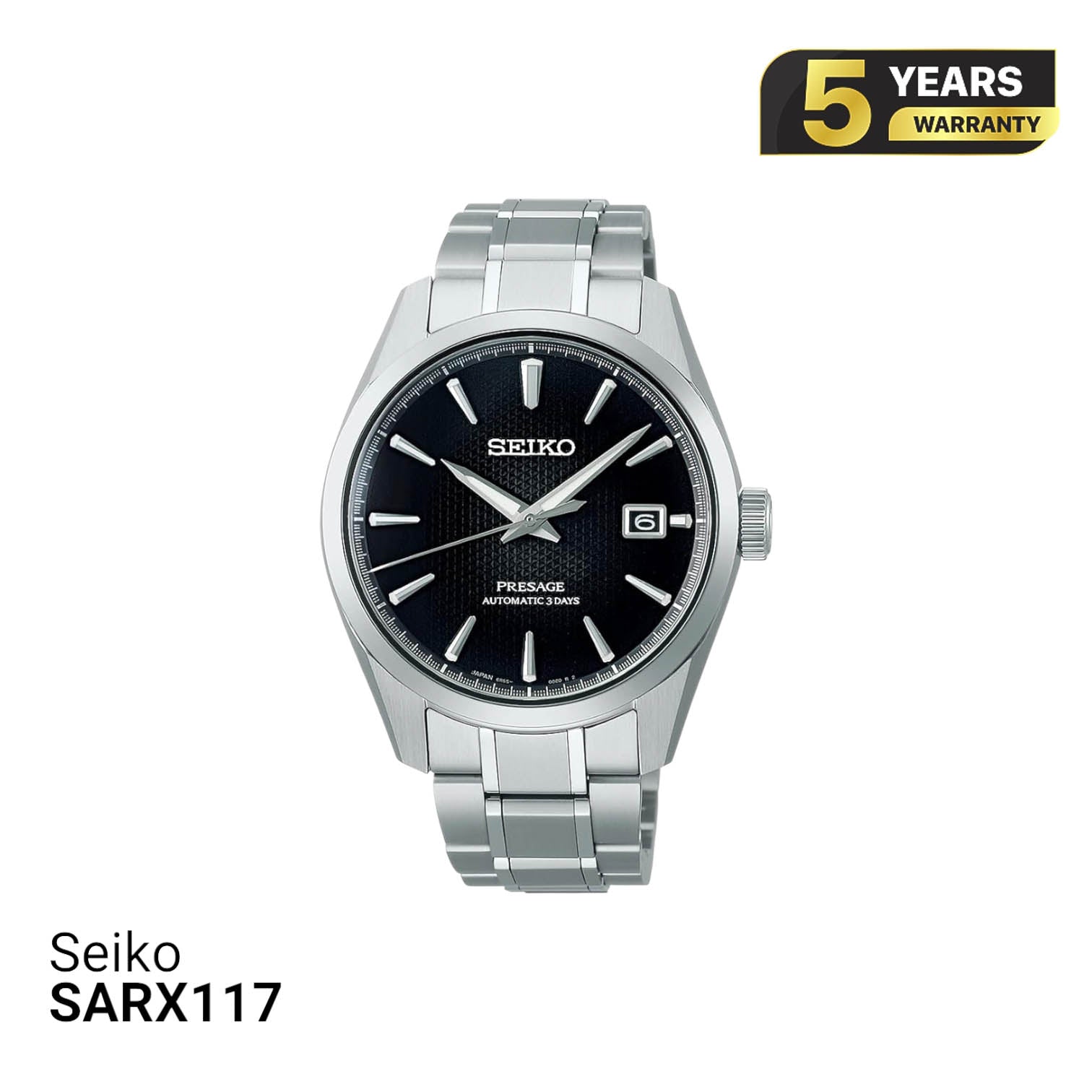 Jam Tangan Mekanik Seiko Presage Sharp Edged Series SARX117 - Menerima Pesanan 