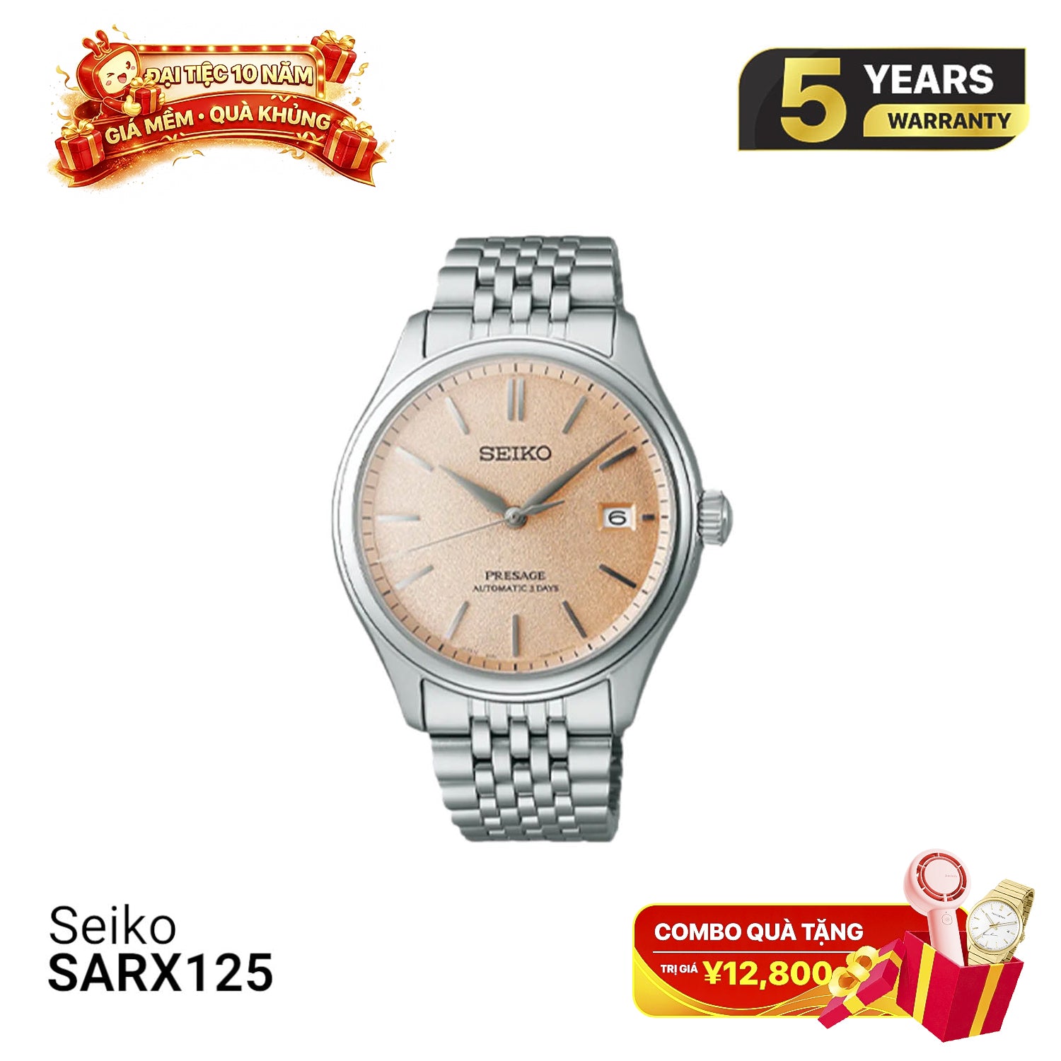Jam Tangan Mekanik Seiko Presage Classic Series SARX125 - Menerima Pemesanan 