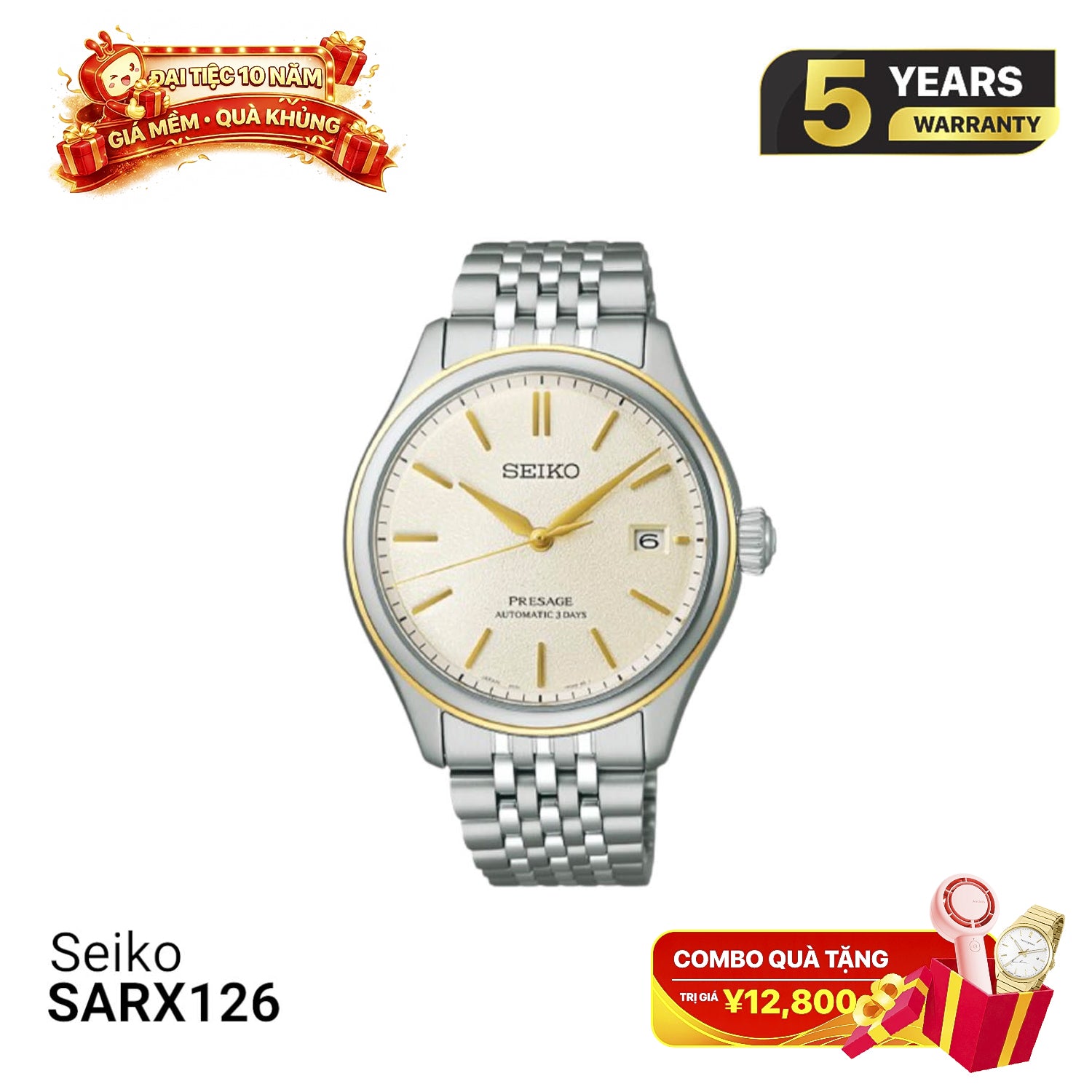 Jam Tangan Mekanik Seiko Presage Classic Series SARX126 - Menerima Pemesanan 