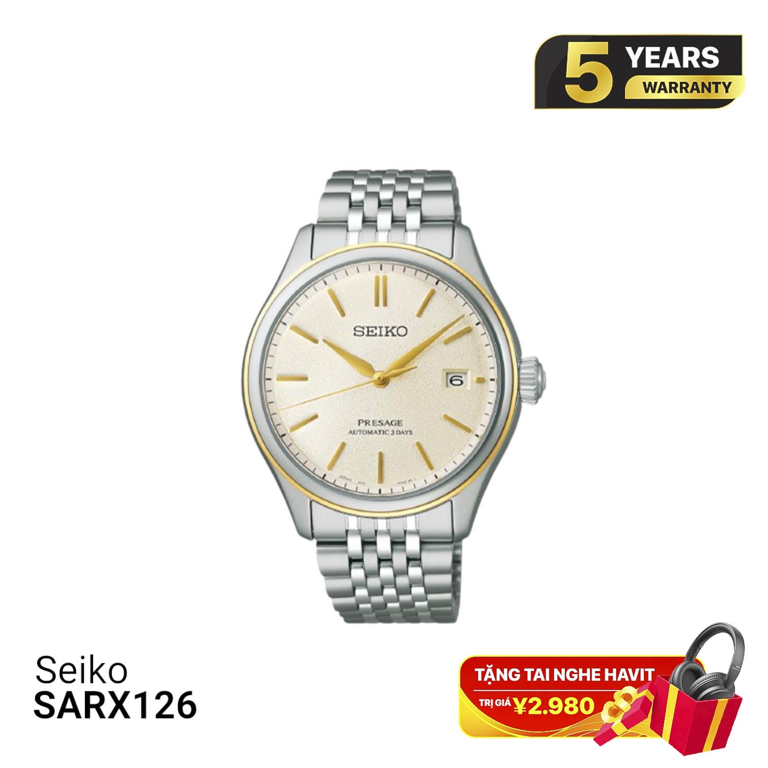 Jam Tangan Mekanik Seiko Presage Classic Series SARX126 - Menerima Pemesanan 