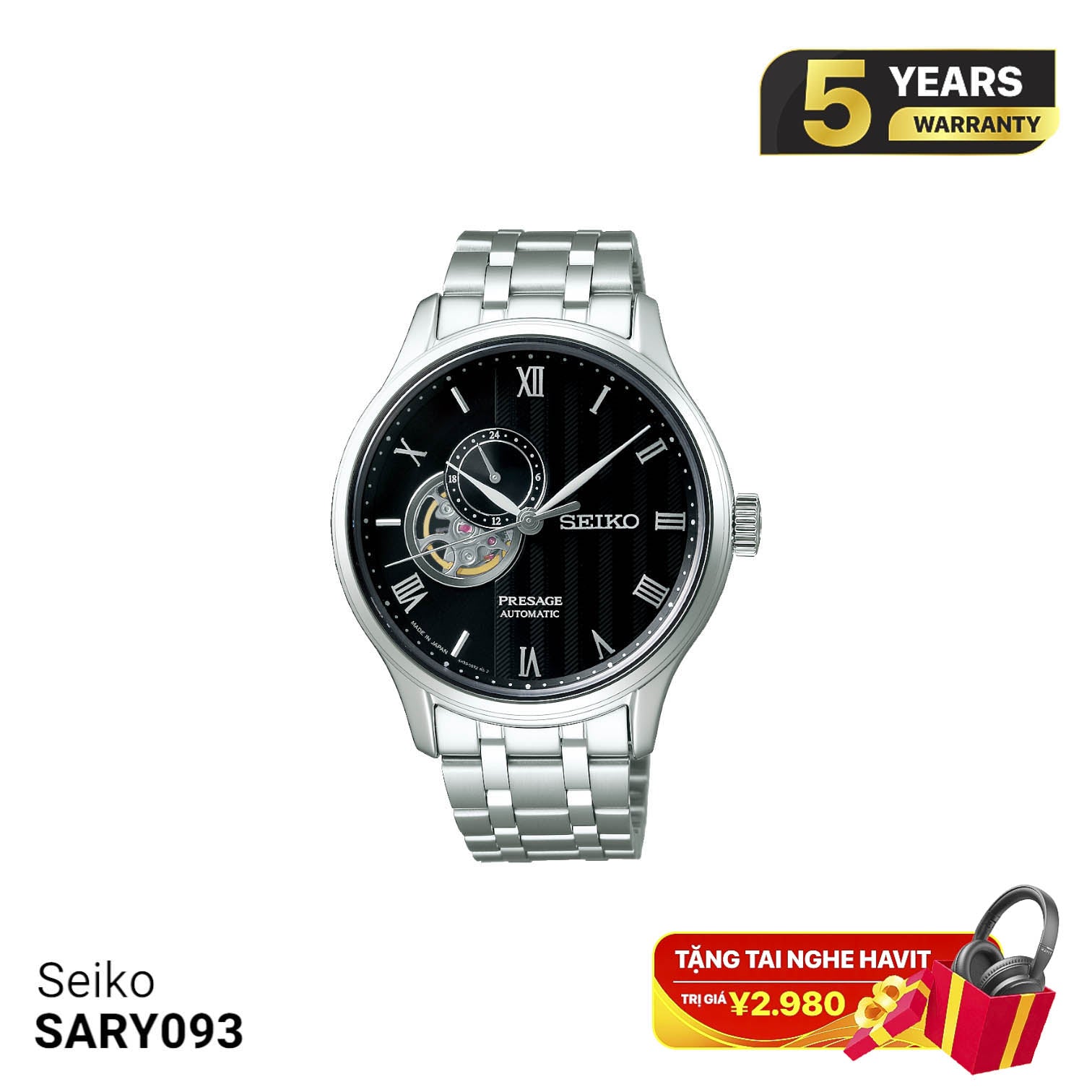 Jam Tangan Mekanik Seiko Presage Japanese Garden SARY093 