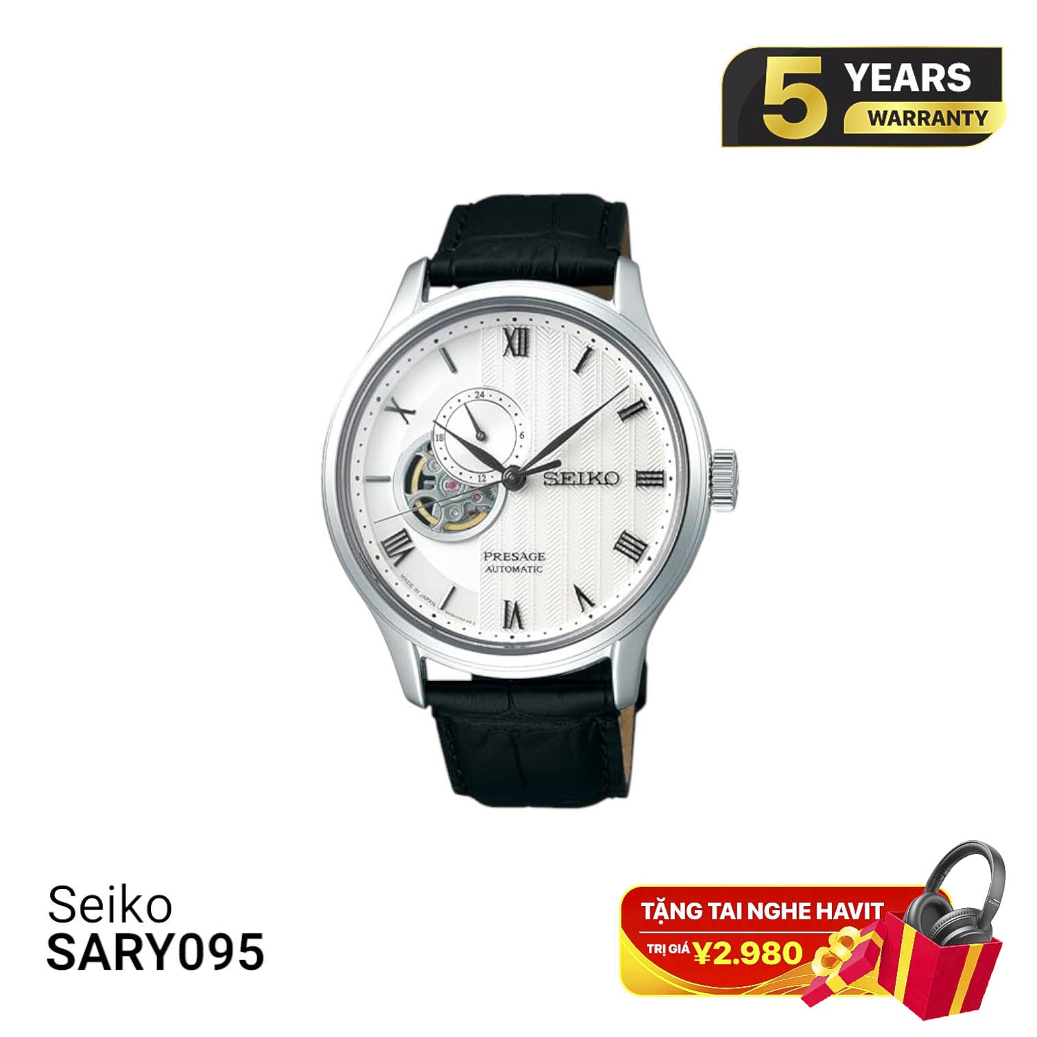 Jam Tangan Mekanik Seiko Presage Japanese Garden SARY095 