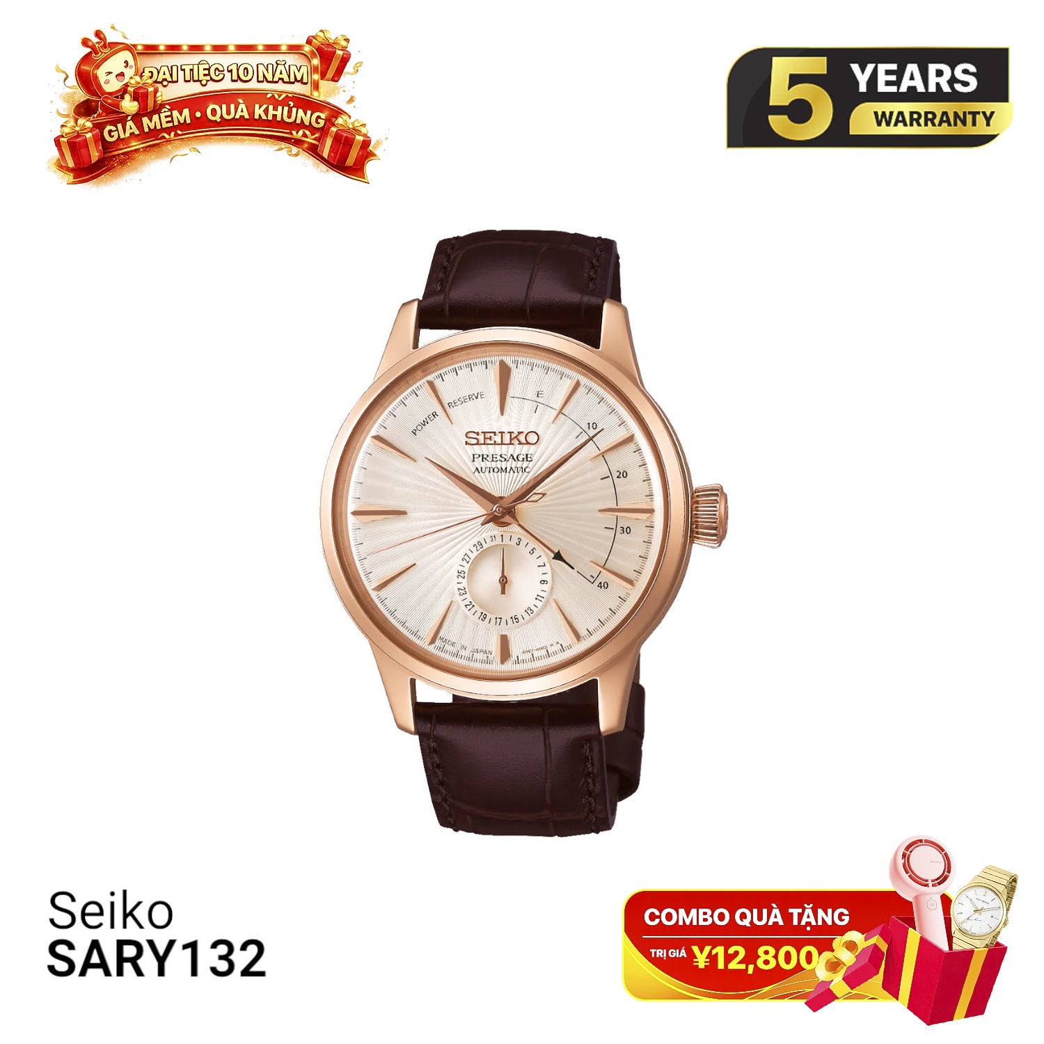 Jam Tangan Mekanik Seiko Presage Cocktail Time SARY132 