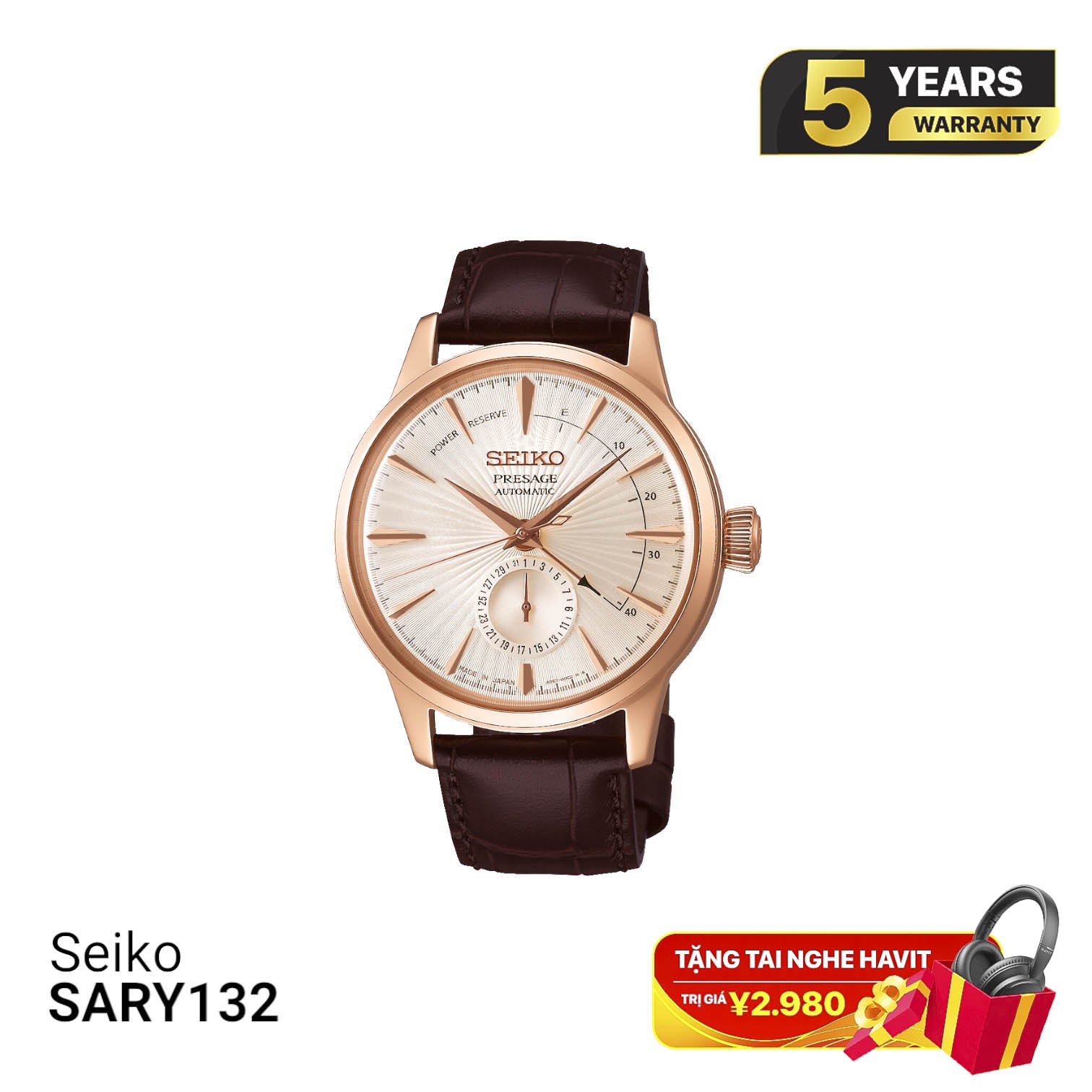Jam Tangan Mekanik Seiko Presage Cocktail Time SARY132 
