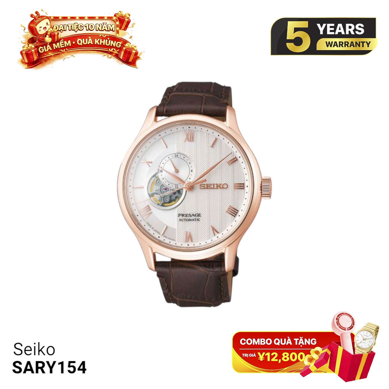 Jam Tangan Mekanik Seiko Presage Japanese Garden SARY154 
