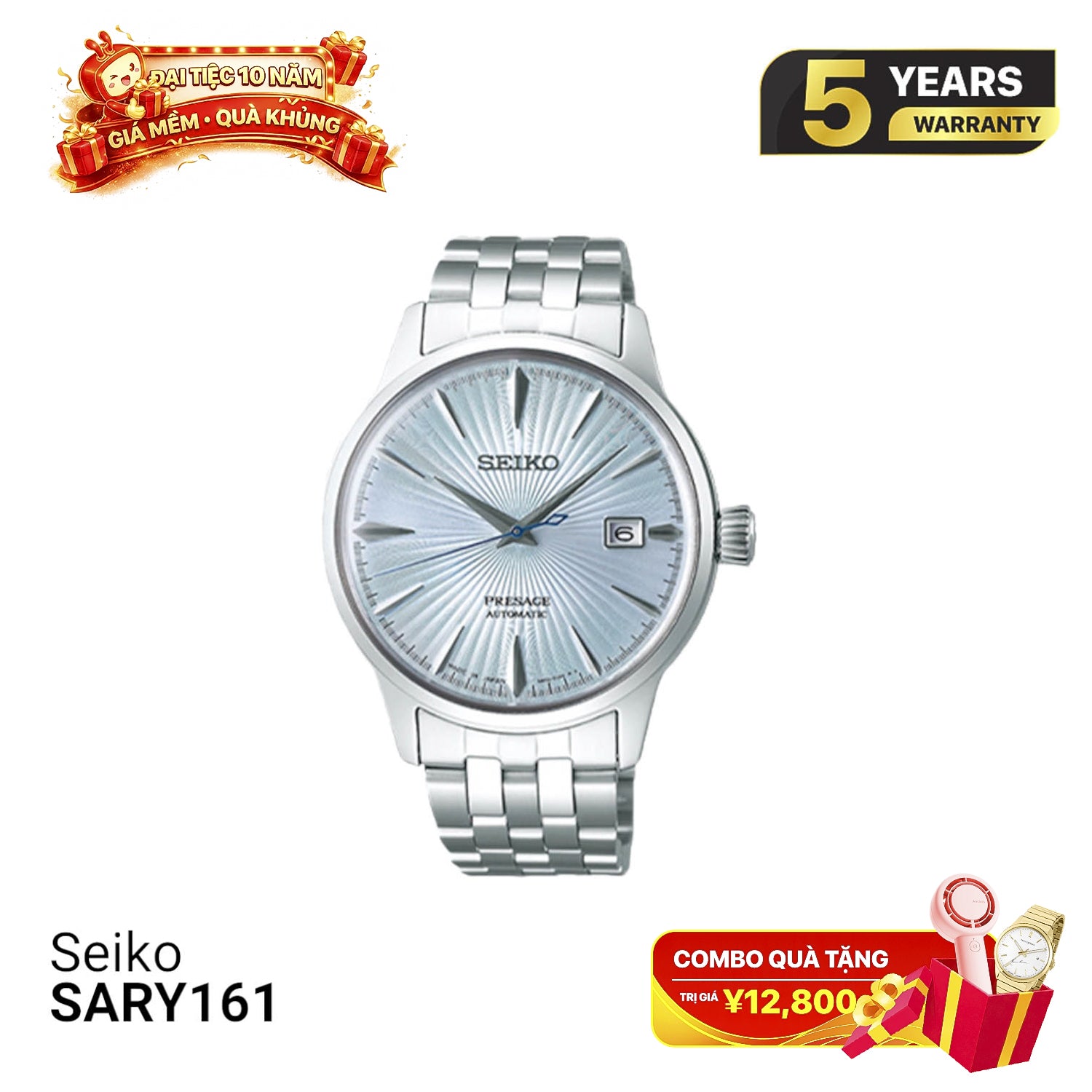 Jam Tangan Mekanik Seiko Presage Cocktail Time SARY161 