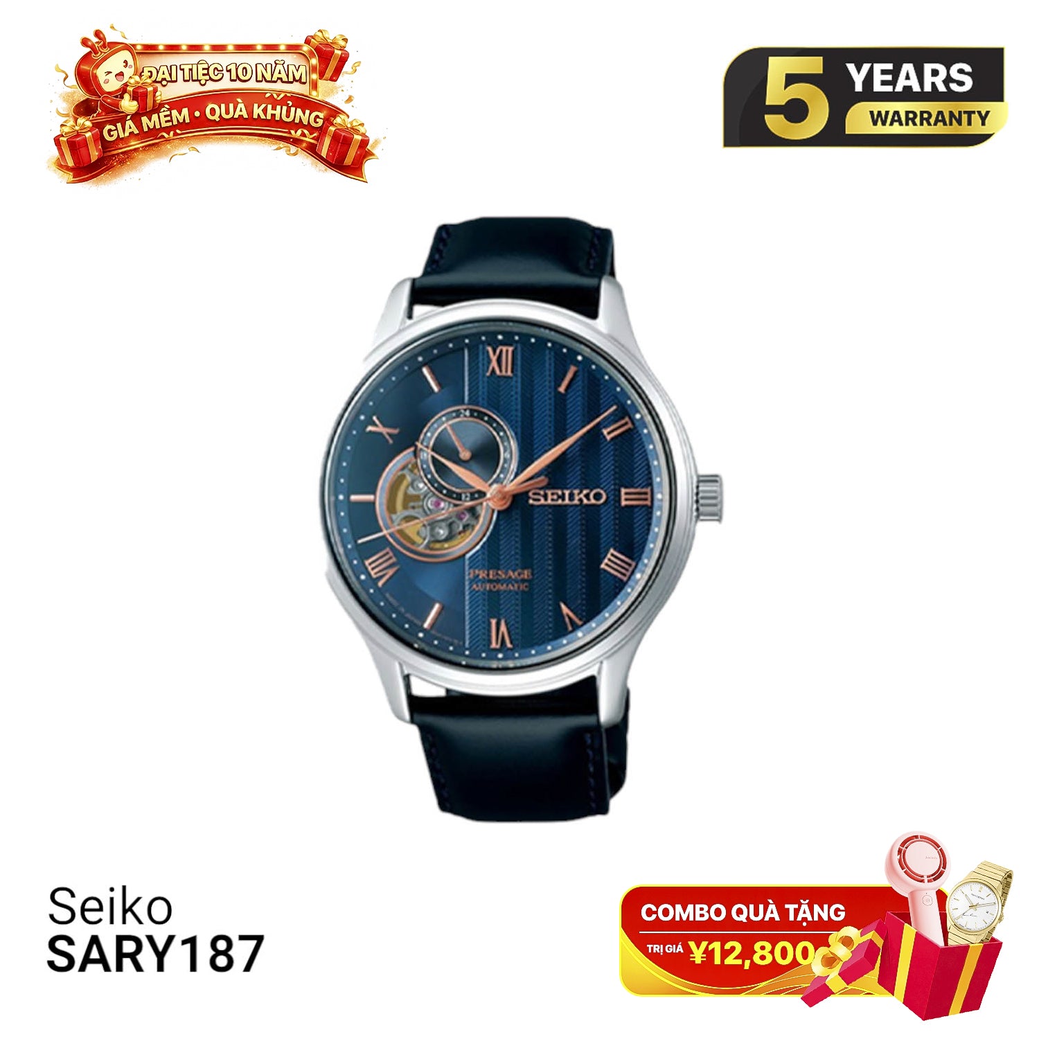 Jam Tangan Mekanik Seiko Presage Japanese Garden SARY187 