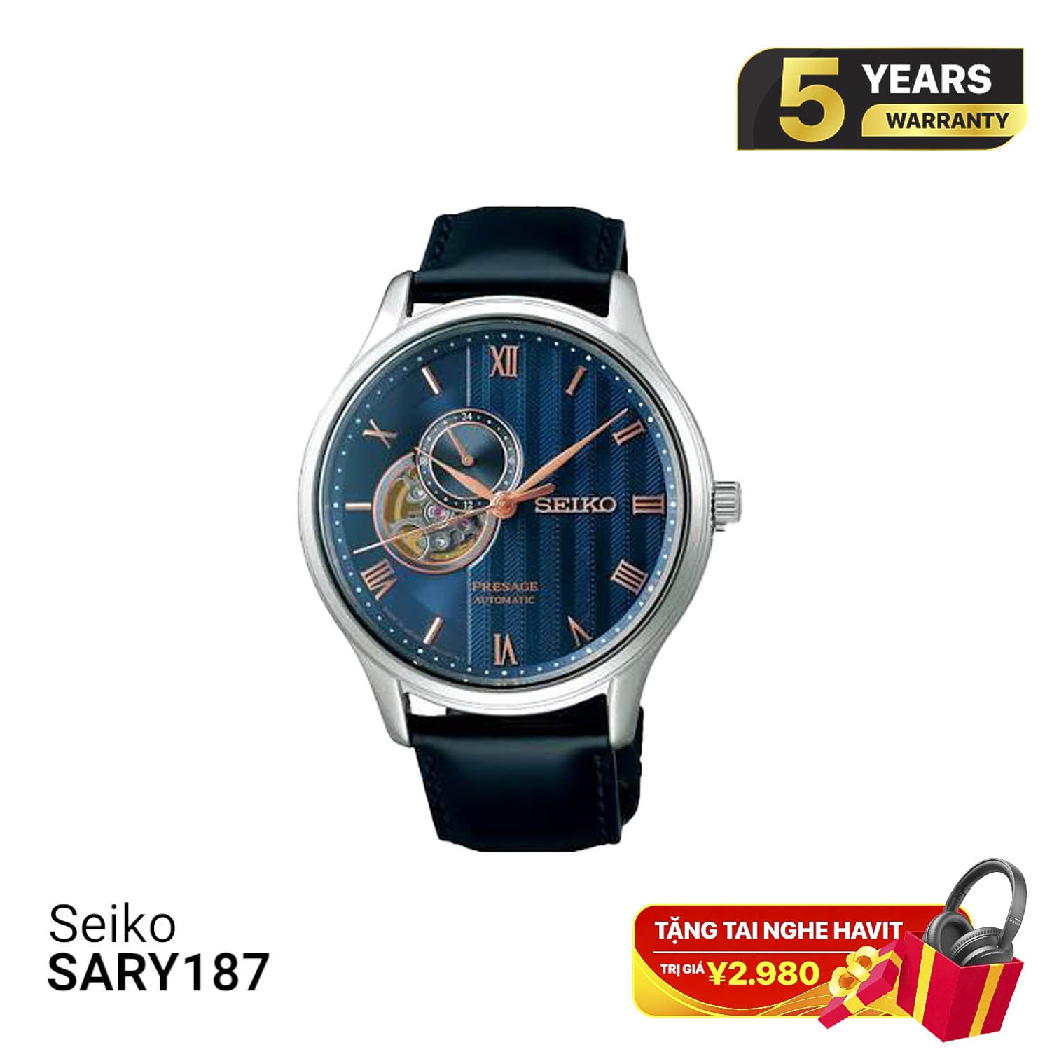 Jam Tangan Mekanik Seiko Presage Japanese Garden SARY187 