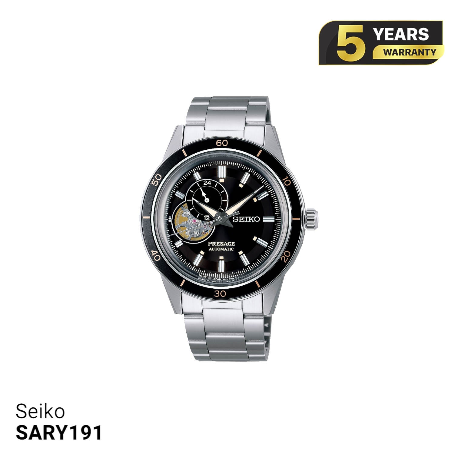 Jam Tangan Mekanik Seiko Pressage Style 60-an SARY191 - Menerima Pesanan 