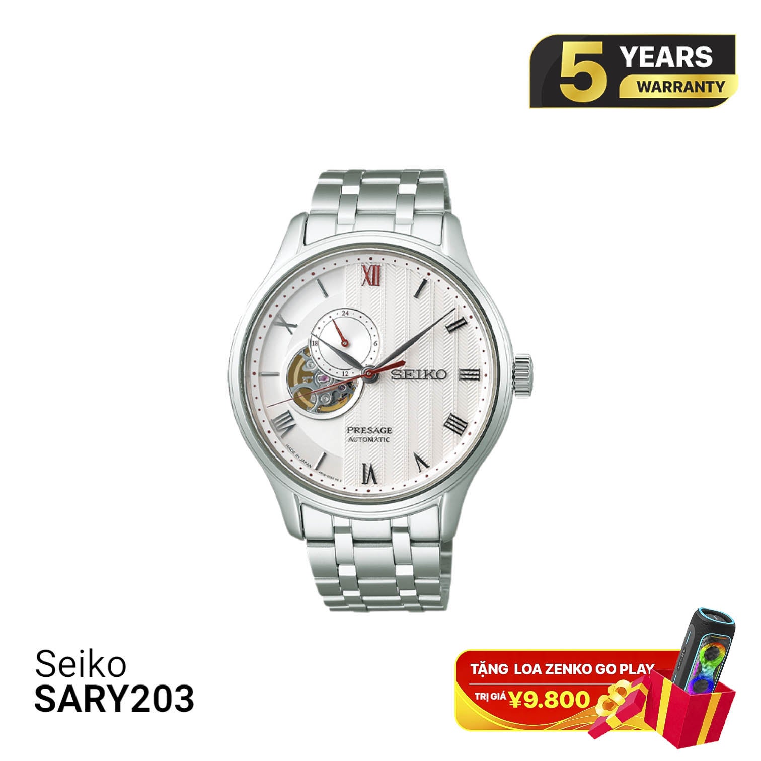Jam Tangan Mekanik Seiko Presage Japanese Garden SARY203 